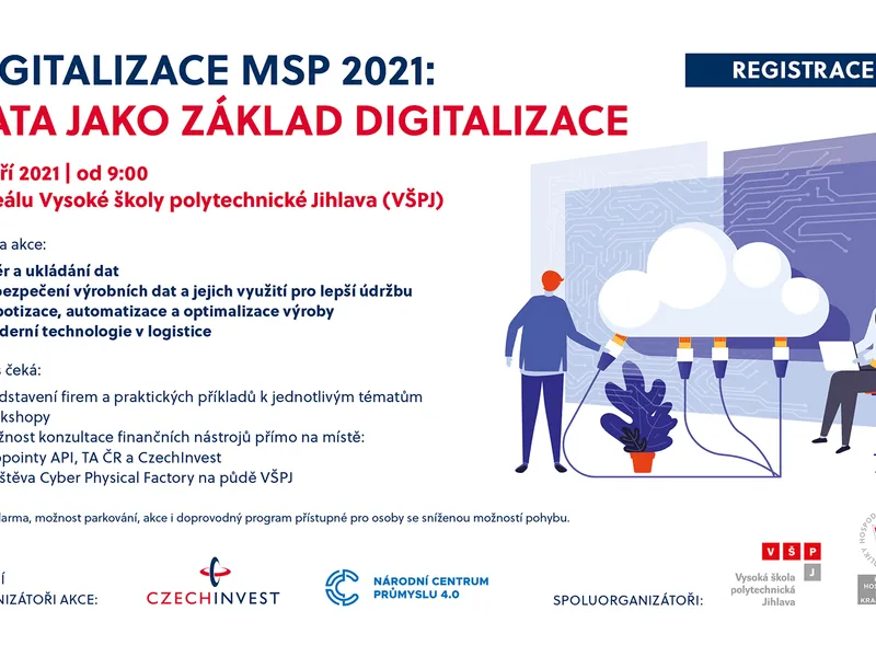 Roadshow digitalizace 2021: Data jako základ digitalizace (8. 9. 2021)