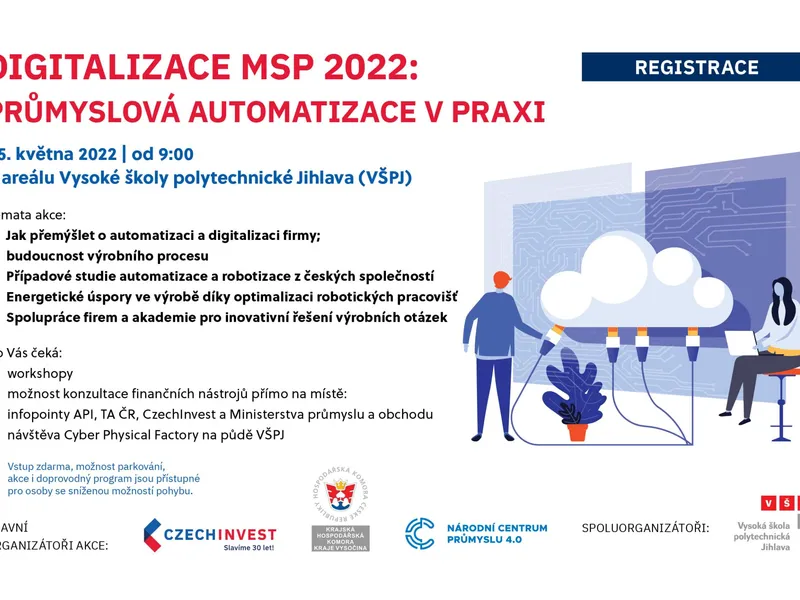 Roadshow digitalizace 2022: Průmyslová automatizace v praxi (25. 5. 2022)