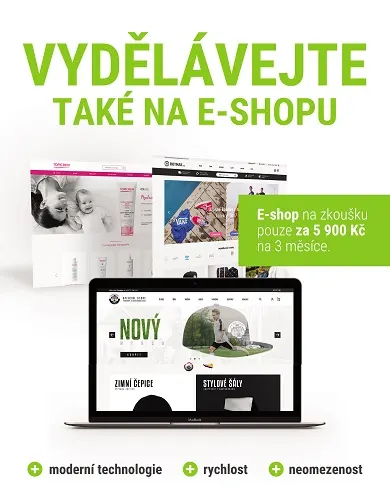 Eshop na zkoušku (pronájem)